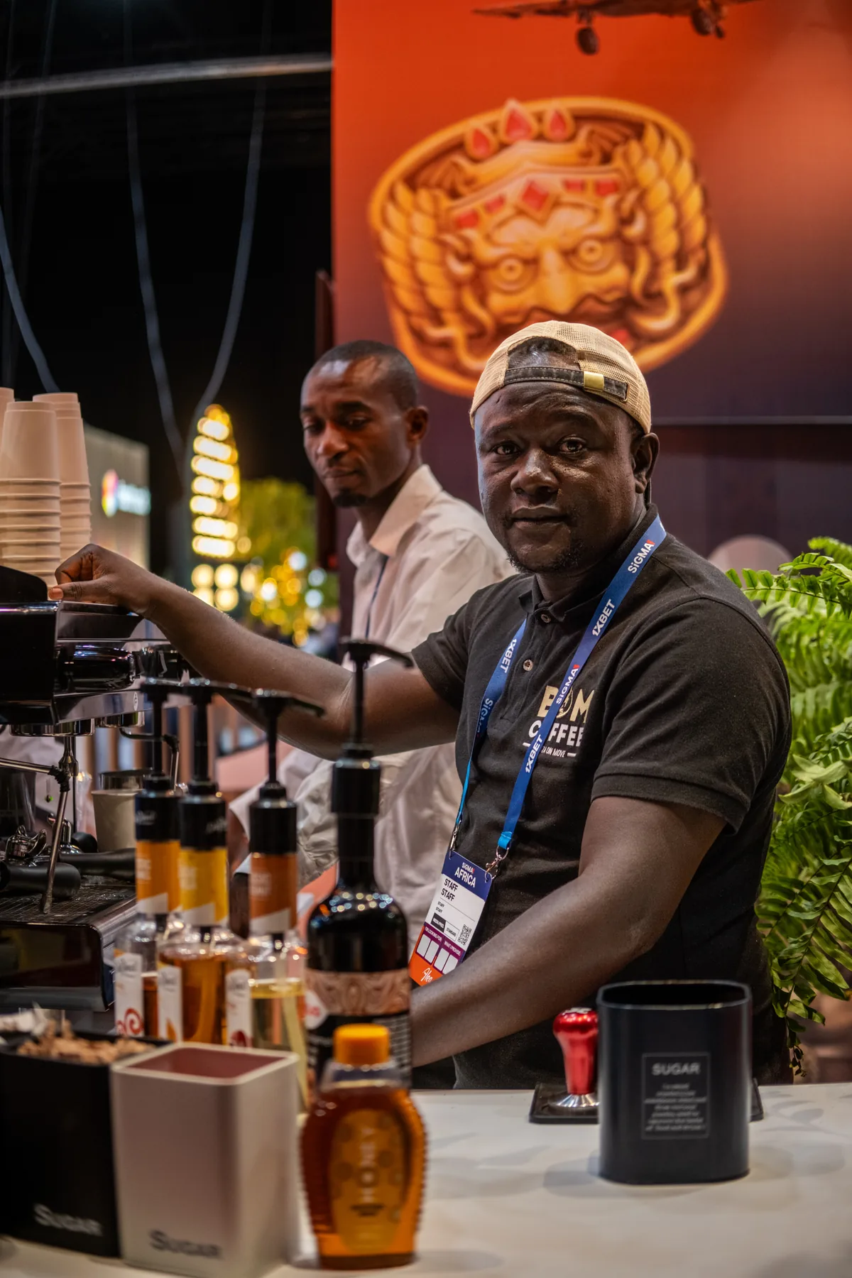 Corporate coffee service