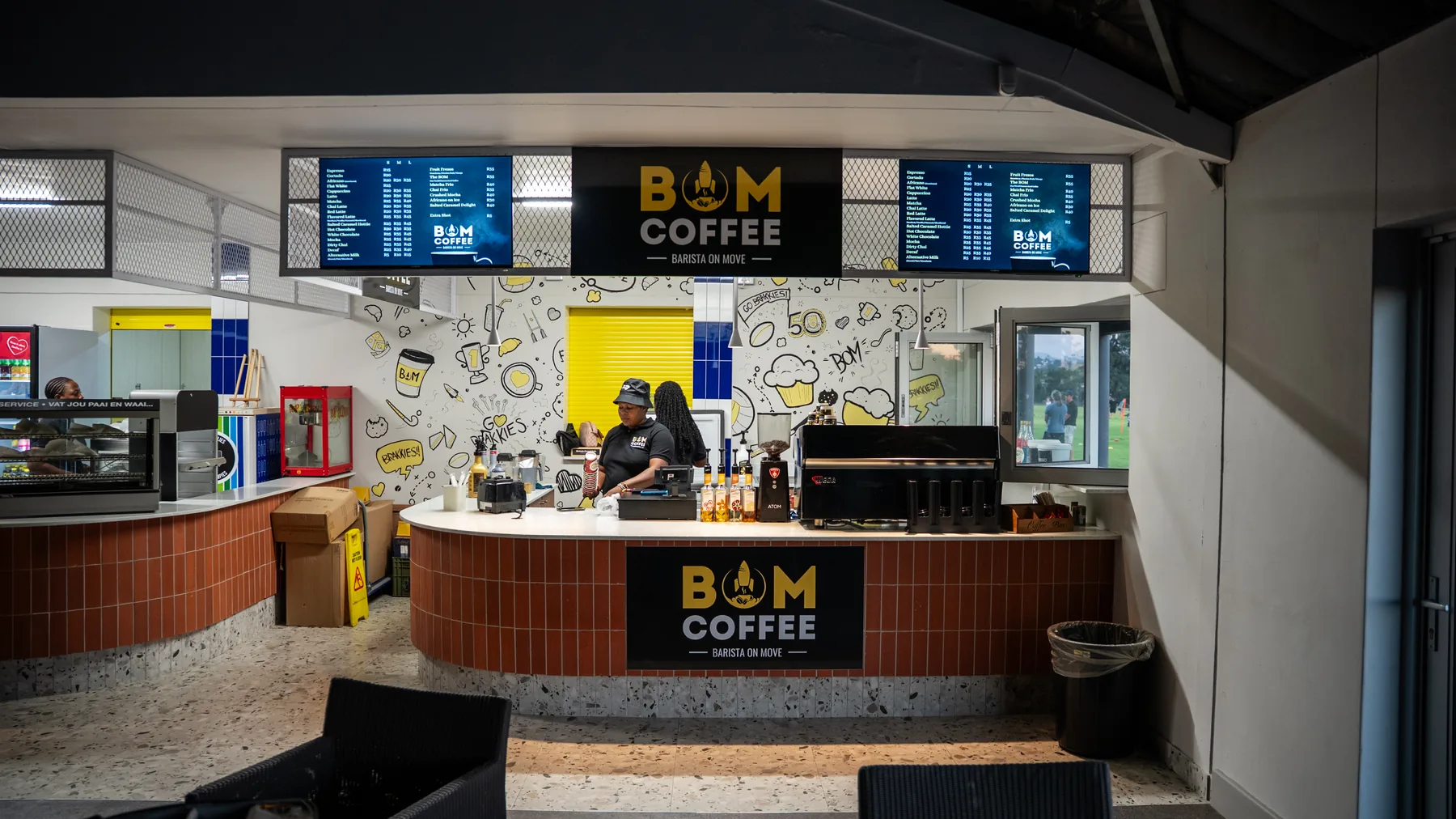 Mobile bars, trailers & kiosks by BOM Coffee